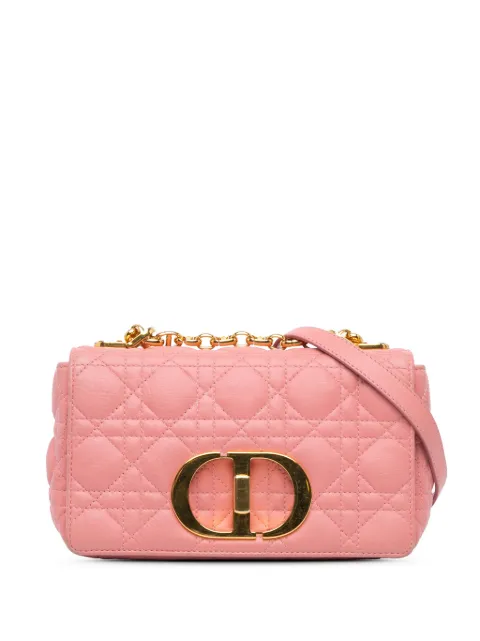 Christian Dior Pre-Owned 2021 Small Grained Calfskin Cannage Caro Bag crossbody bag