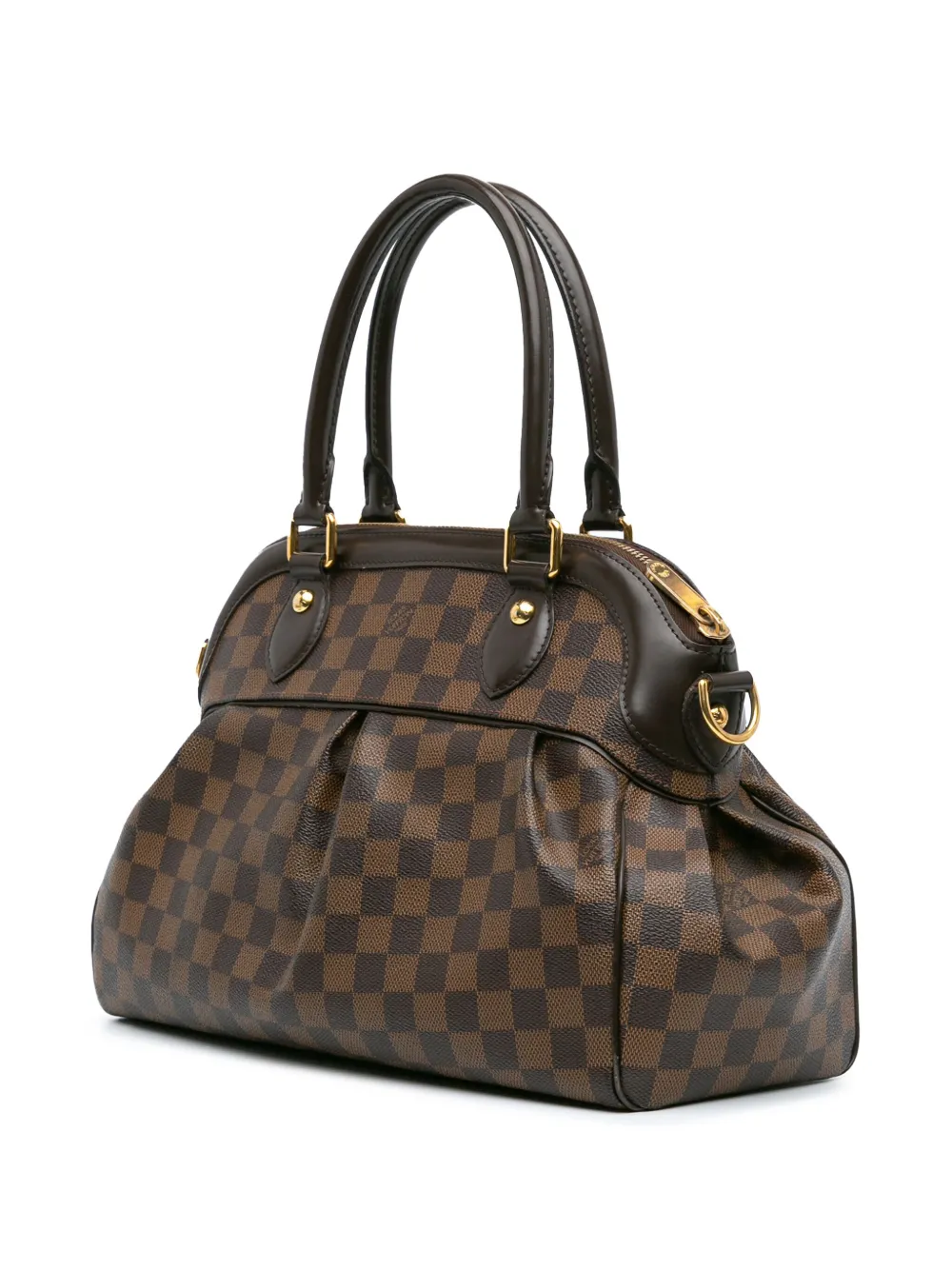 Louis Vuitton Pre-Owned 2009 Damier Ebene Trevi PM satchel - Bruin