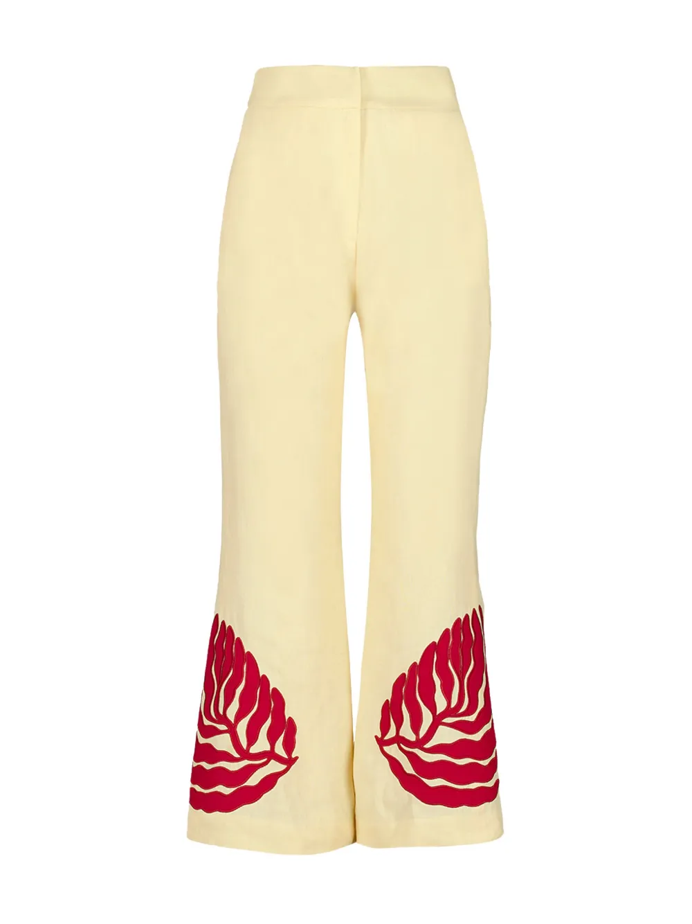 Paula Azalea Trousers In Neutrals