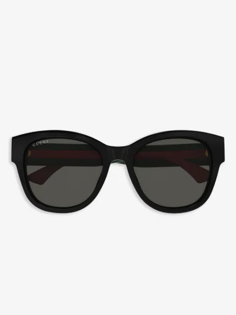 Gucci lentes de sol con armazón estilo mariposa