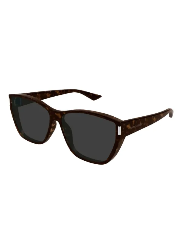 Saint Laurent Eyewear square-frame Sunglasses | Brown