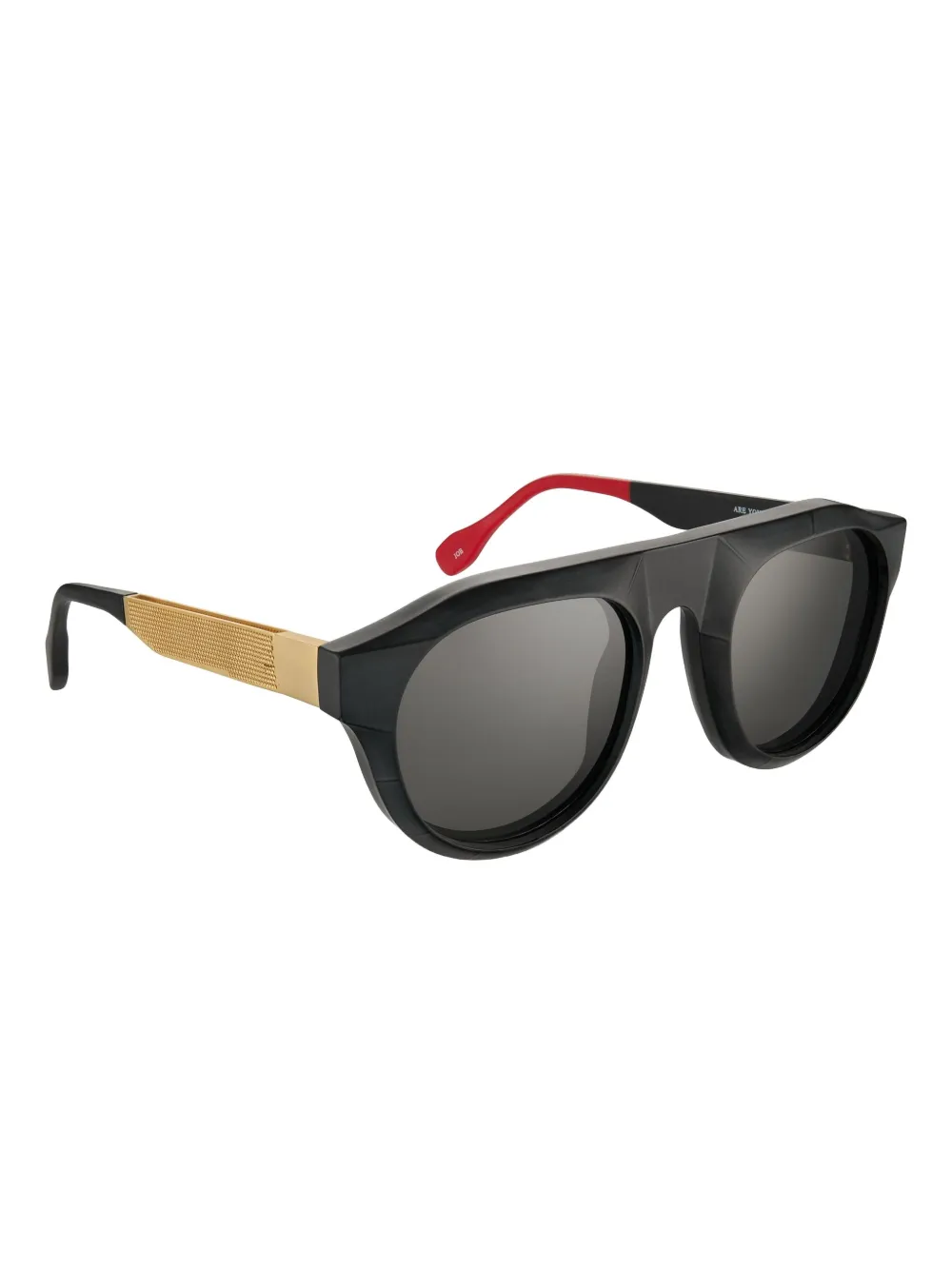 Vysen Eyewear The Joe zonnebril met rond montuur - Zwart