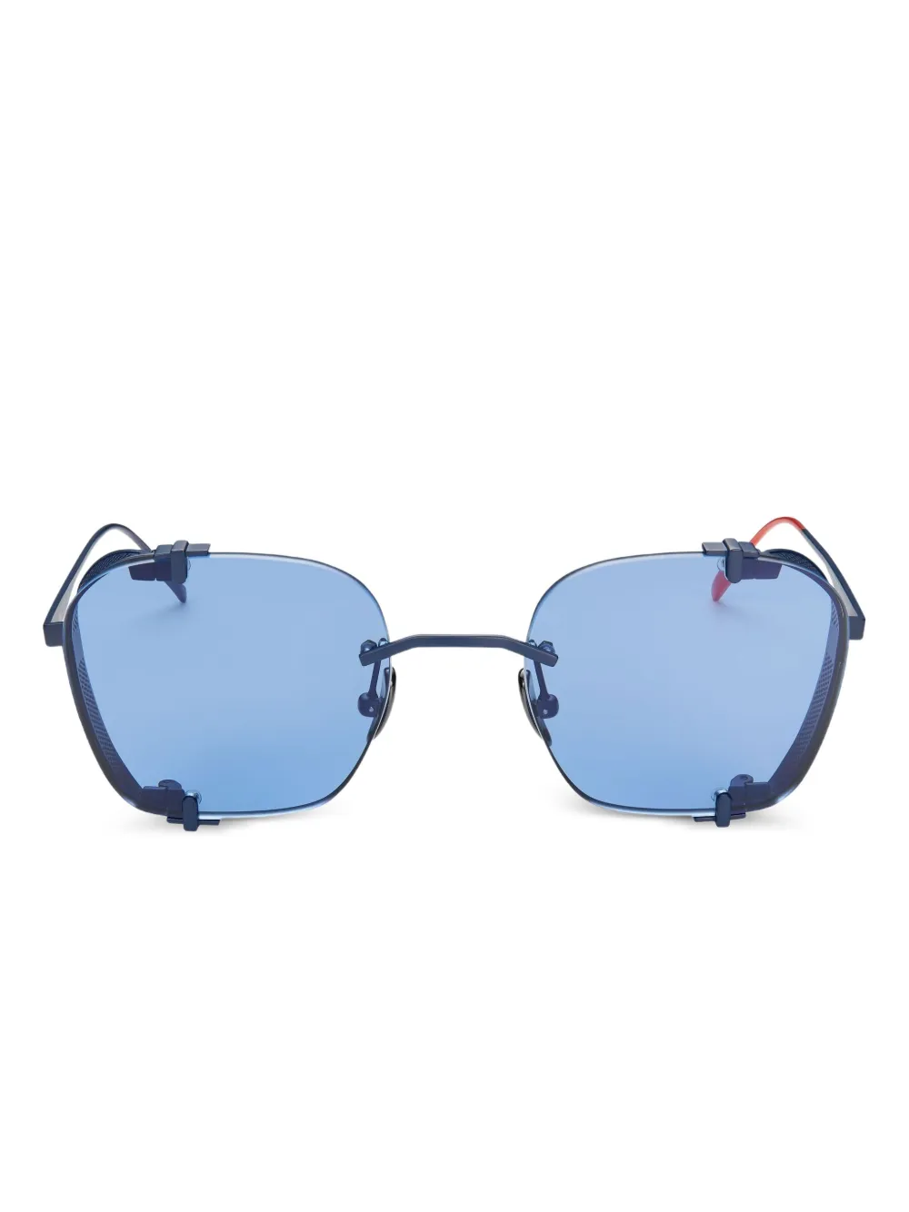 Vysen Eyewear BEI リムレス サングラス - ブルー Vysen Eyewear BEI リムレス サングラス - ブルー