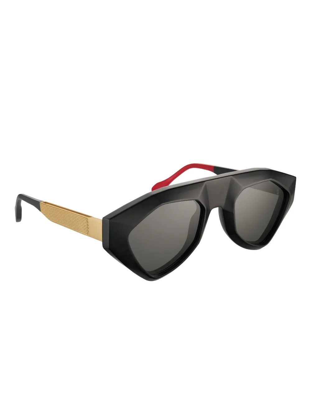 Vysen Eyewear Sha zonnebril met geometrisch montuur - Zwart