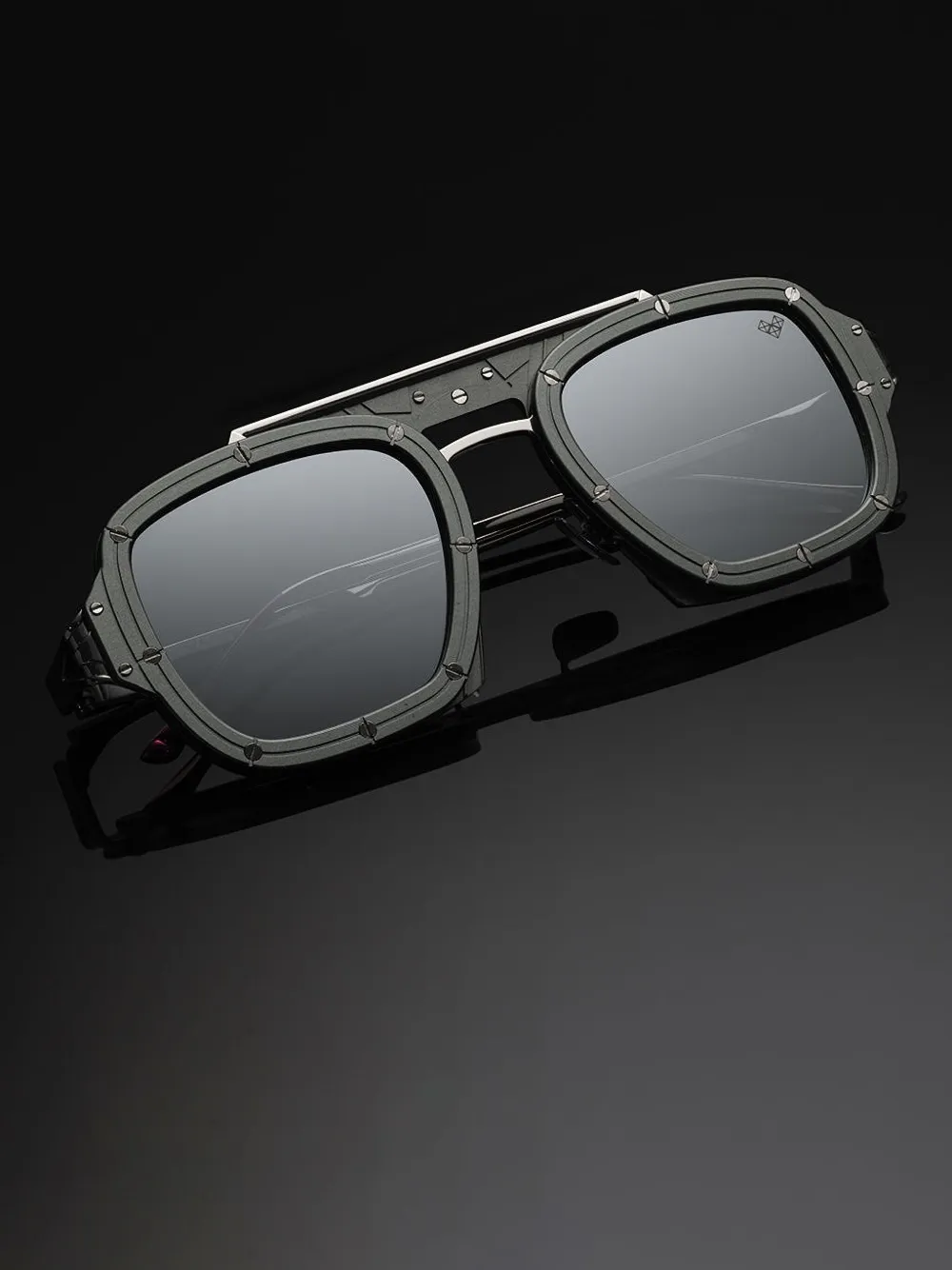 Vysen Eyewear The Blaze zonnebril met piloten montuur Grijs