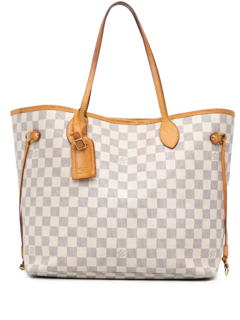 Louis Vuitton Pre-Owned 1990-2024 Damier Azur Neverfull MM tote bag