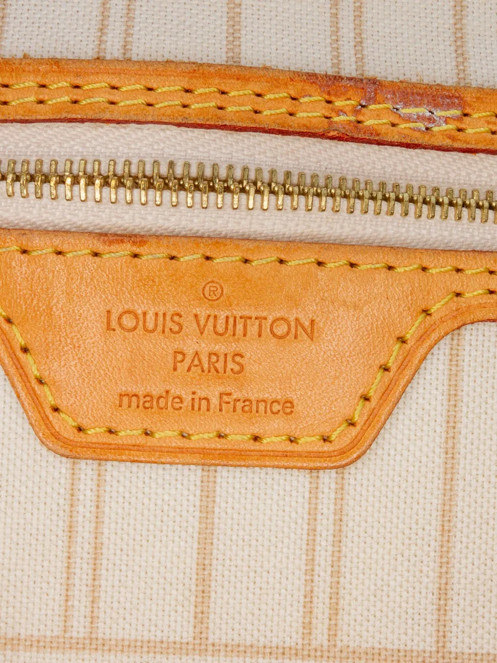 Louis Vuitton Pre-Owned Borsa tote Neverfull MM in tela Damier Azur 1990-2024 | Image 5