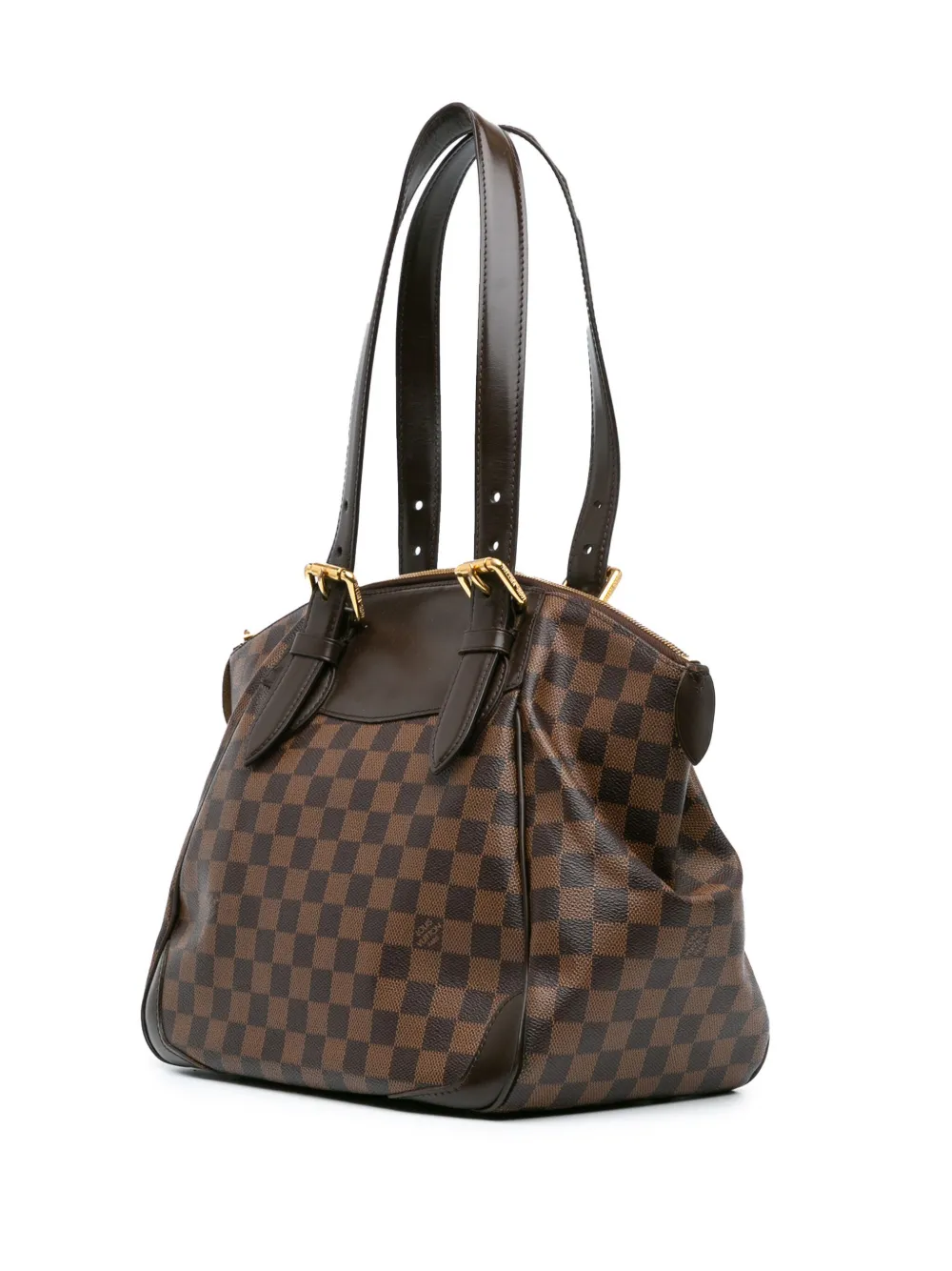 Louis Vuitton Pre-Owned 2010 Damier Ebene Verona MM shoulder bag - Bruin