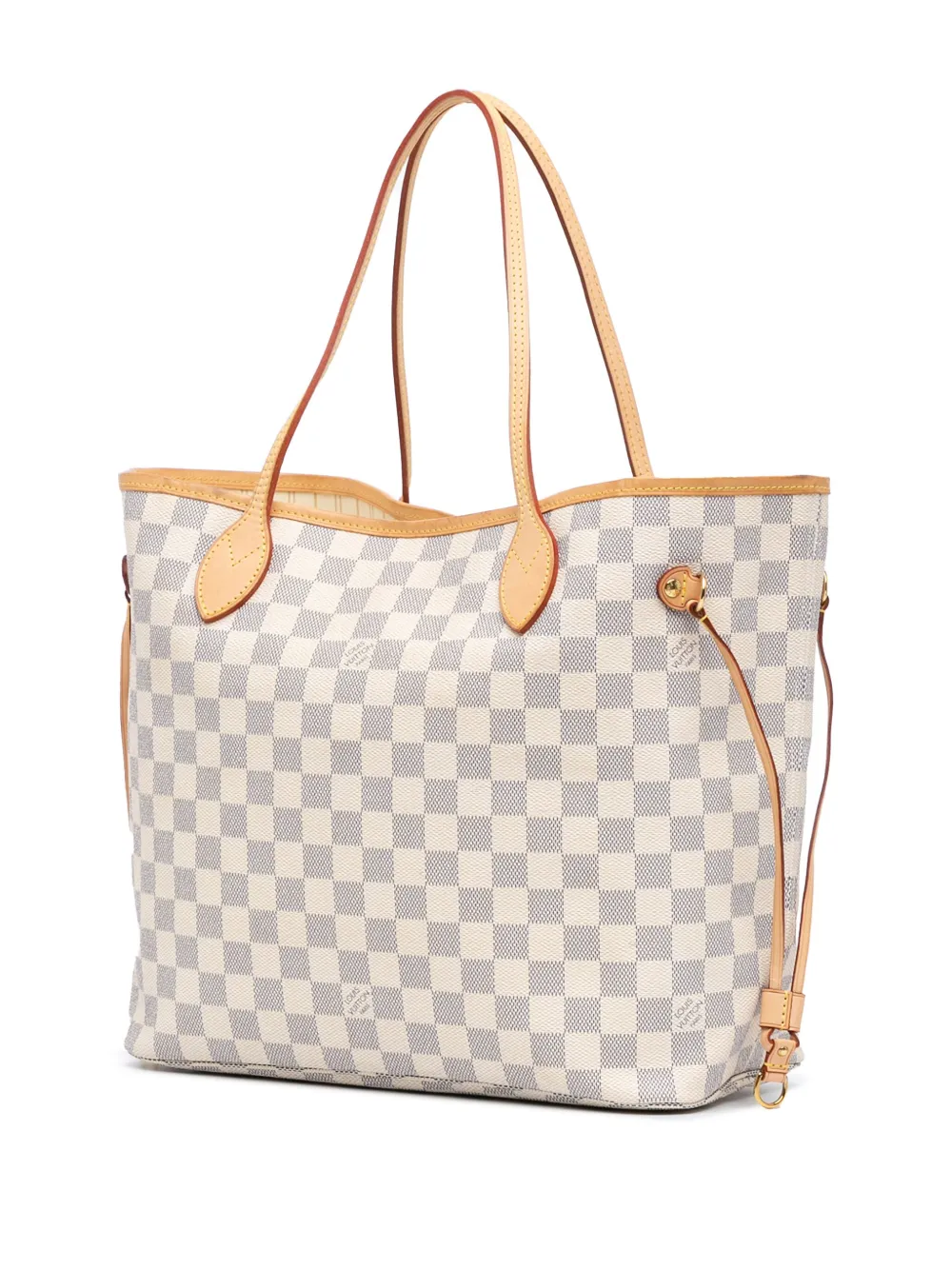 Louis Vuitton Pre-Owned 2014 Damier Azur Neverfull MM tote bag - Wit