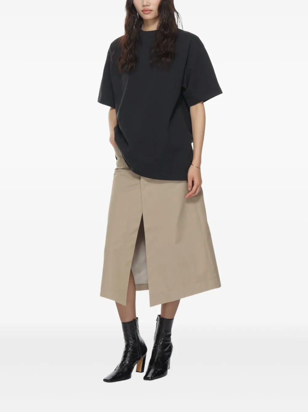 CARVEN PRINTED-LOGO T-SHIRT 