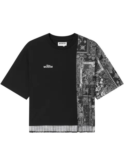 Musium Div. bandana-print T-shirt 