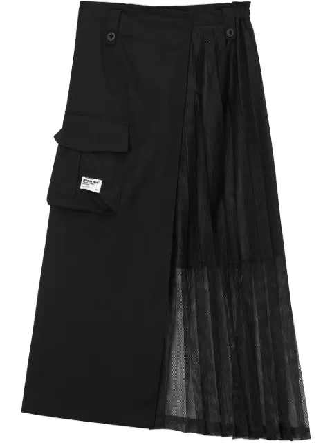 Musium Div. asymmetric midi skirt