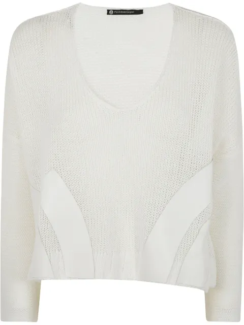 PierAntonioGaspari scoop-neck jumper