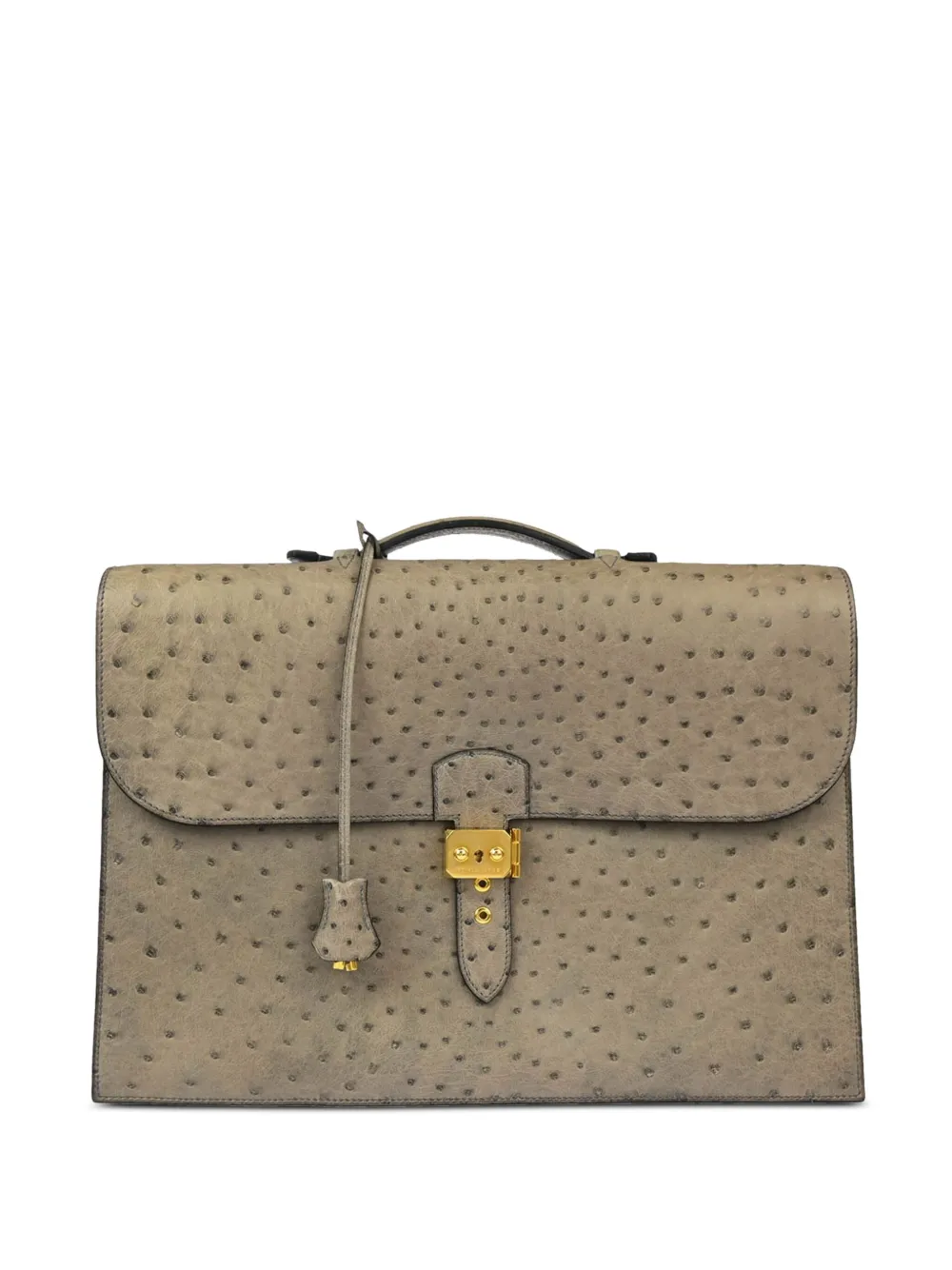 Hermès Pre-Owned 1998 サック ア デスペッシュ 41 ビジネスバッグ - グレー Hermès Pre-Owned 1998 サック ア デスペッシュ 41 ビジネスバッグ - グレー