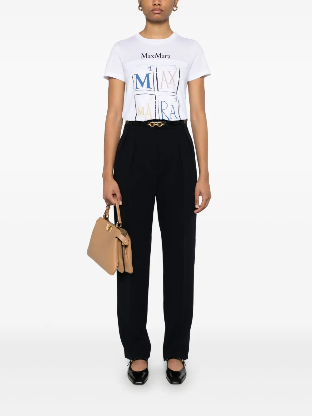 Max Mara Colibri T-shirt - Wit