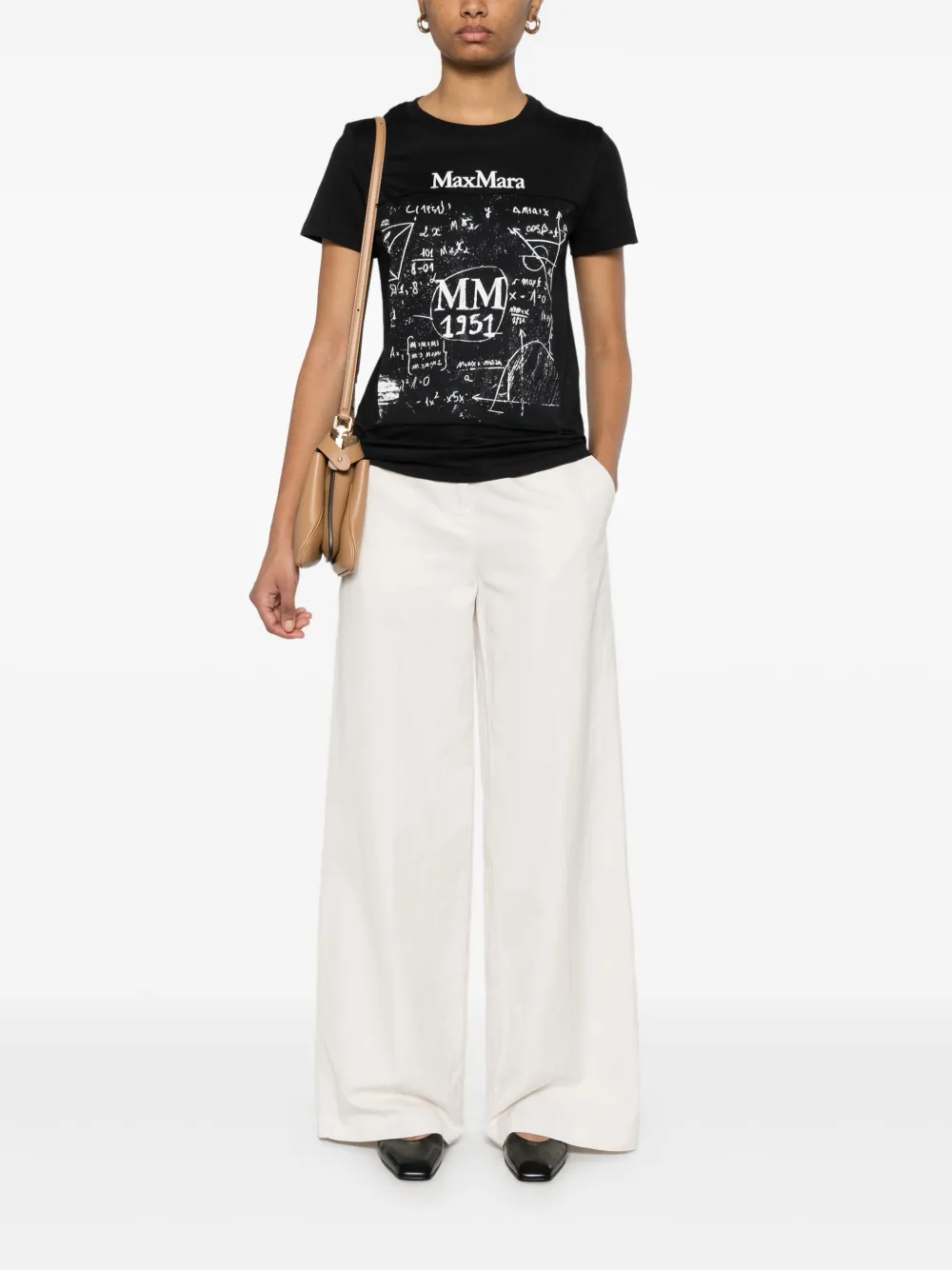 Max Mara Colibri T-shirt - Zwart