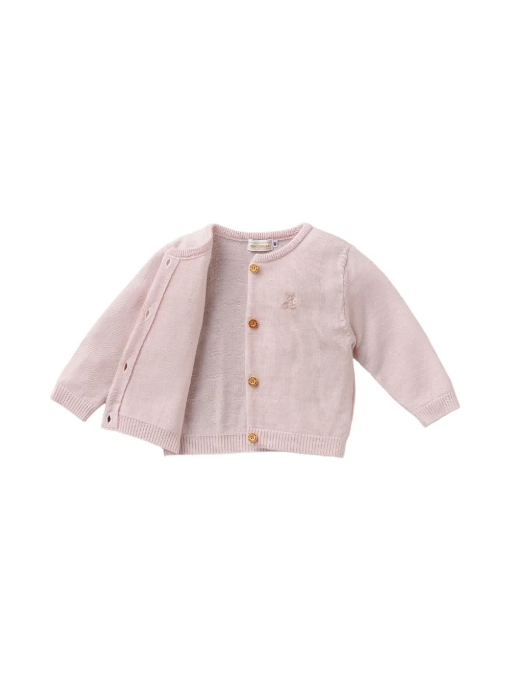 Miki House Kasjmier vest Roze