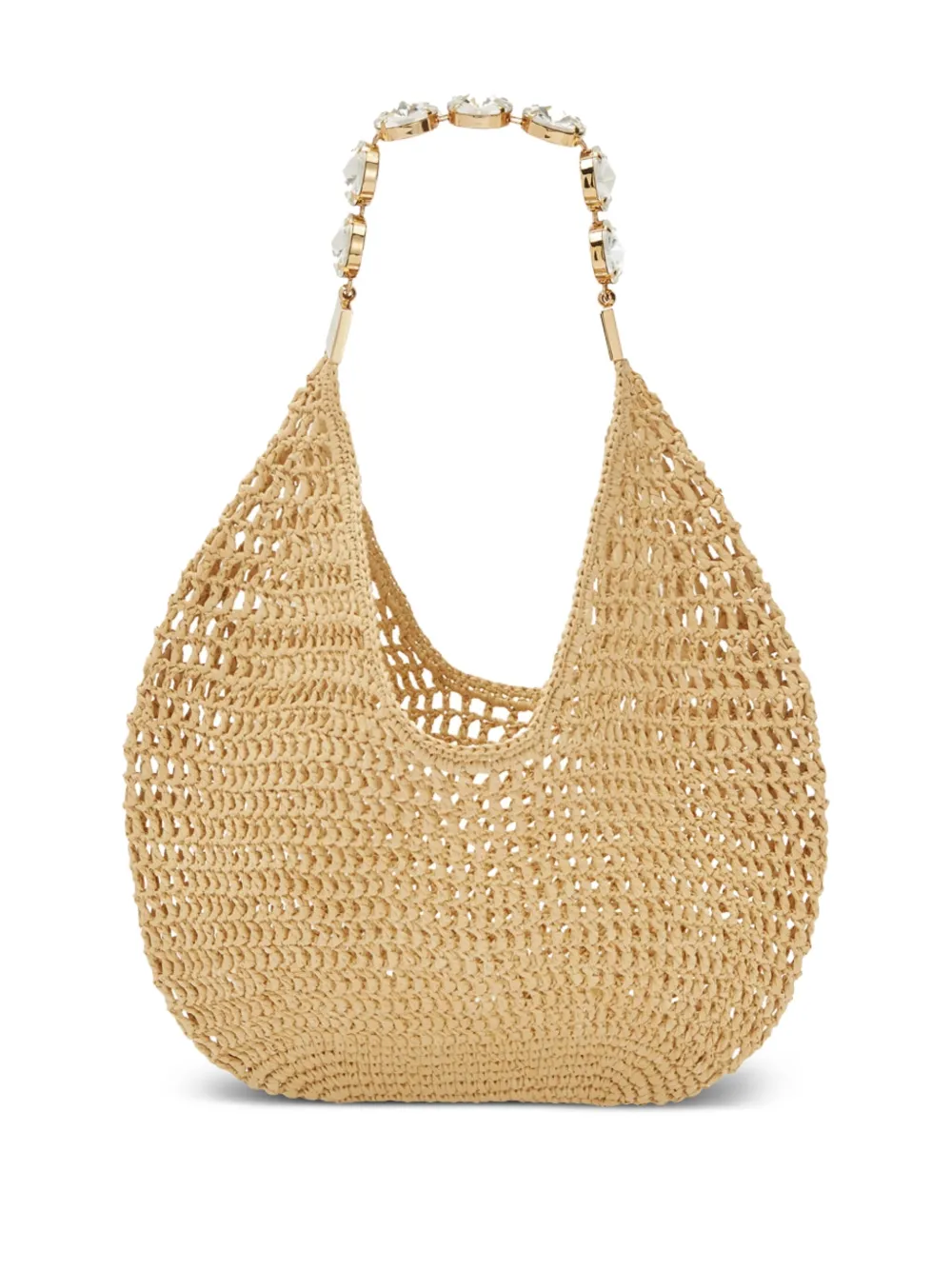 L'Alingi raffia tote bag - Beige