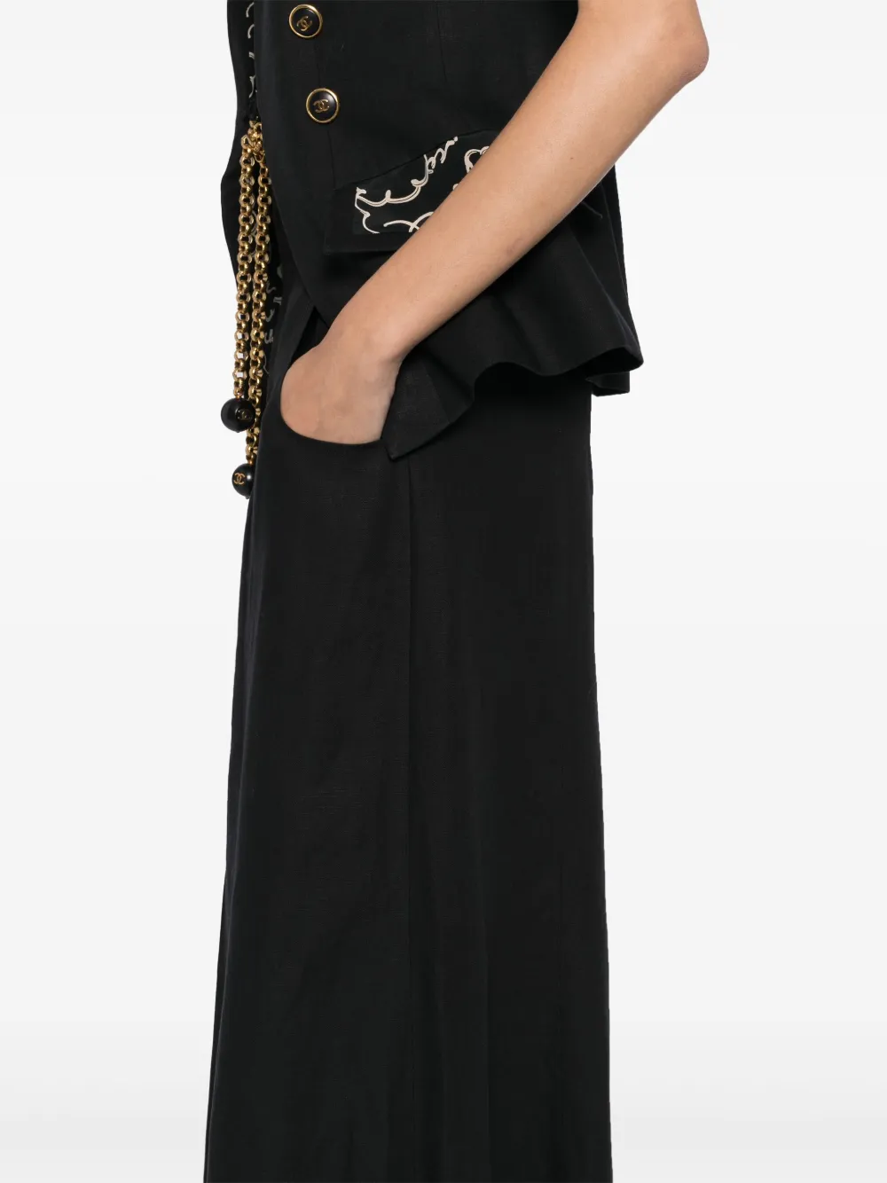 CHANEL Pre-Owned Tailleur con gonna 1993 | Image 5