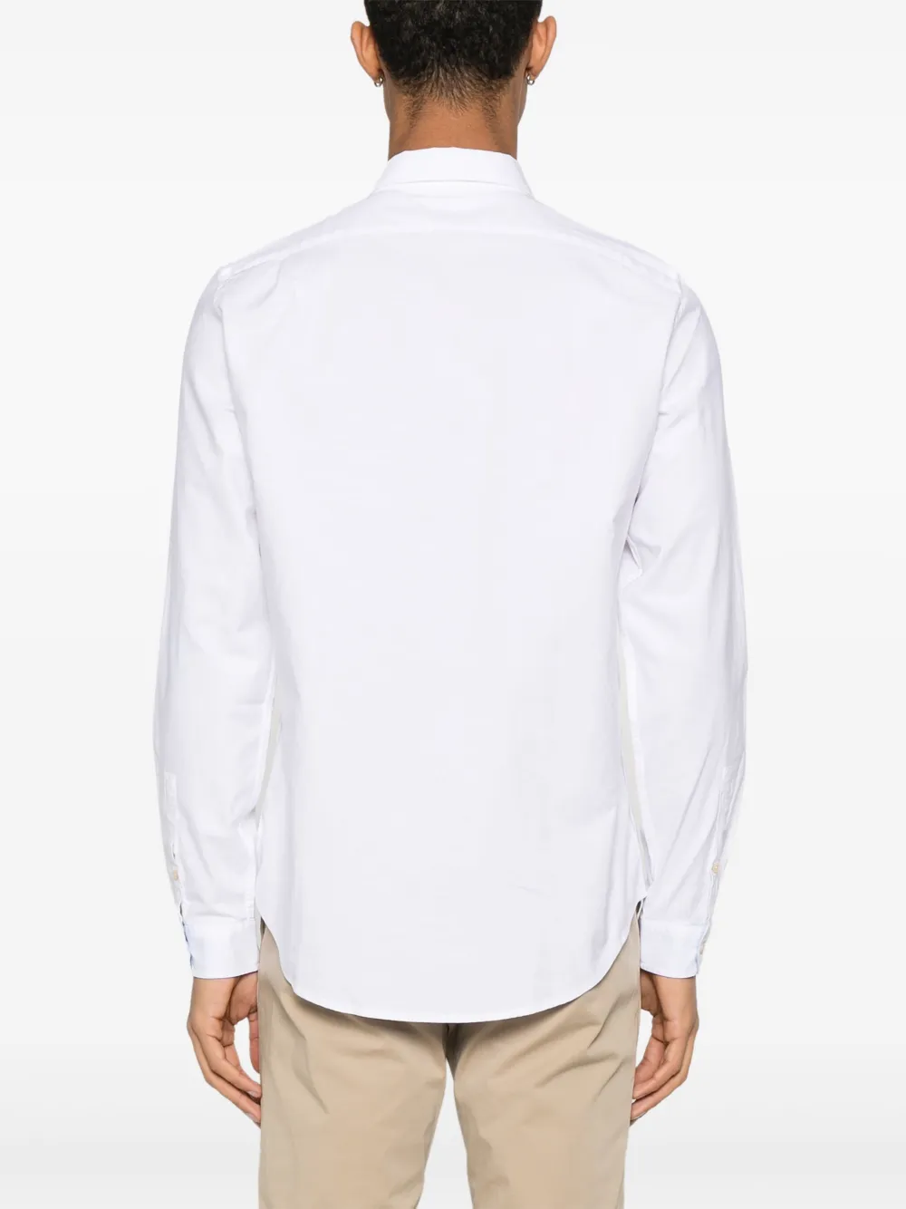 PS Paul Smith Overhemd met Zebra-logo Wit