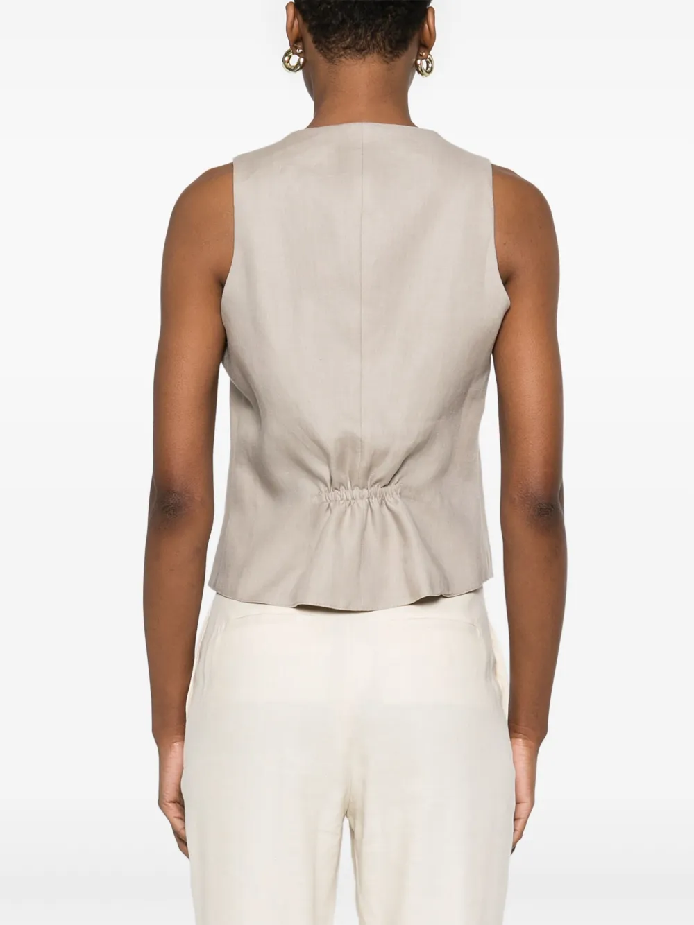 Tagliatore Gaelle gilet Beige