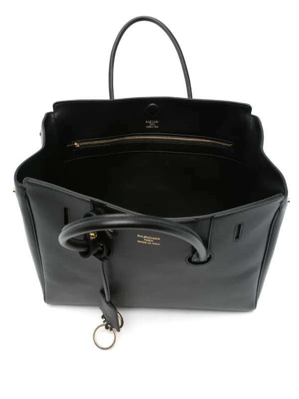 Balenciaga Small Hampton Tote Bag | Black | FARFETCH