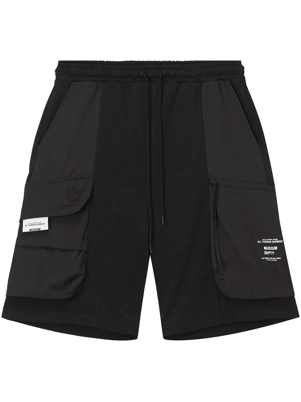 Musium Div. Cargo shorts Zwart