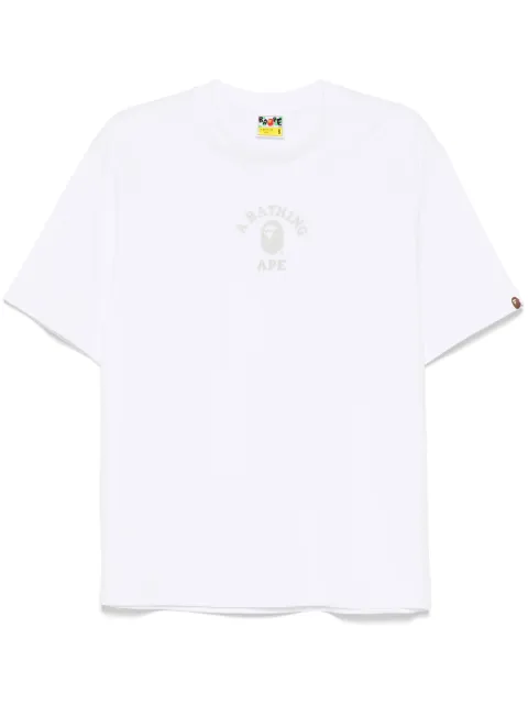 A BATHING APE® college T-shirt