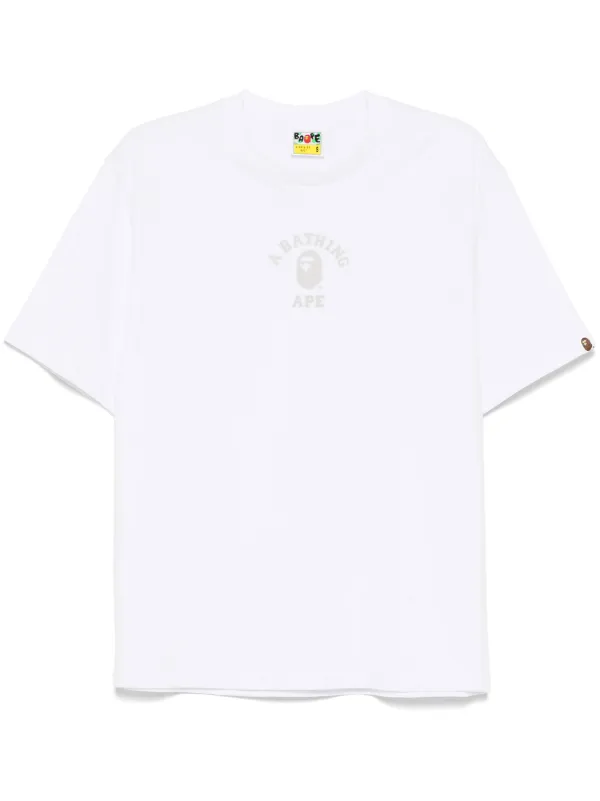 A BATHING APE® College Tシャツ | ホワイト | FARFETCH JP