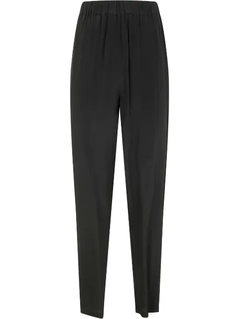 PierAntonioGaspari pantalon en soie à coupe fuselée