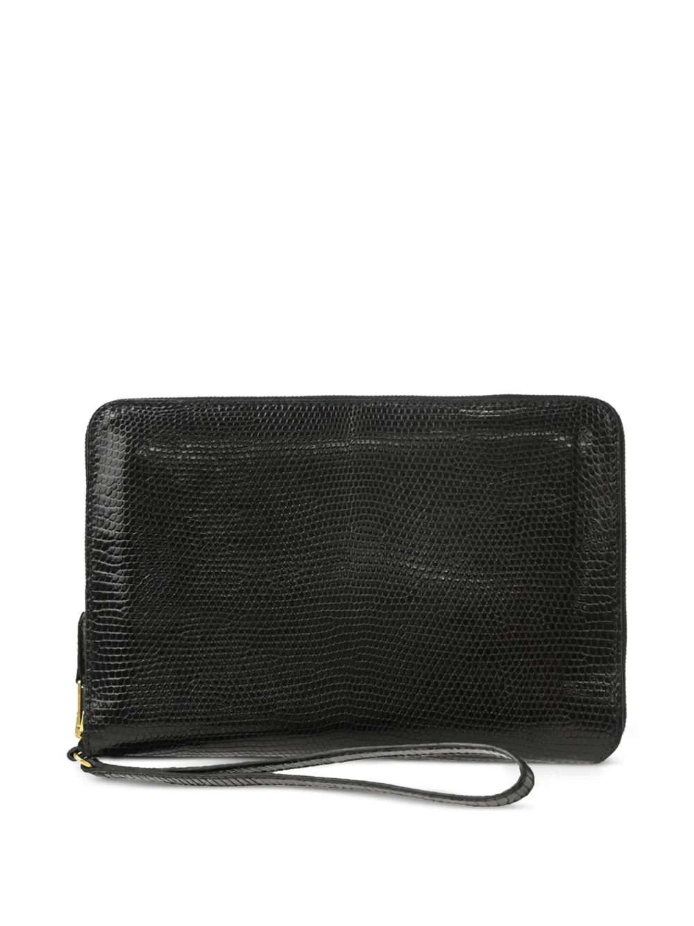Hermès Pre-Owned 1995 Charlie トラベルウォレット - ブラック Hermès Pre-Owned 1995 Charlie トラベルウォレット - ブラック