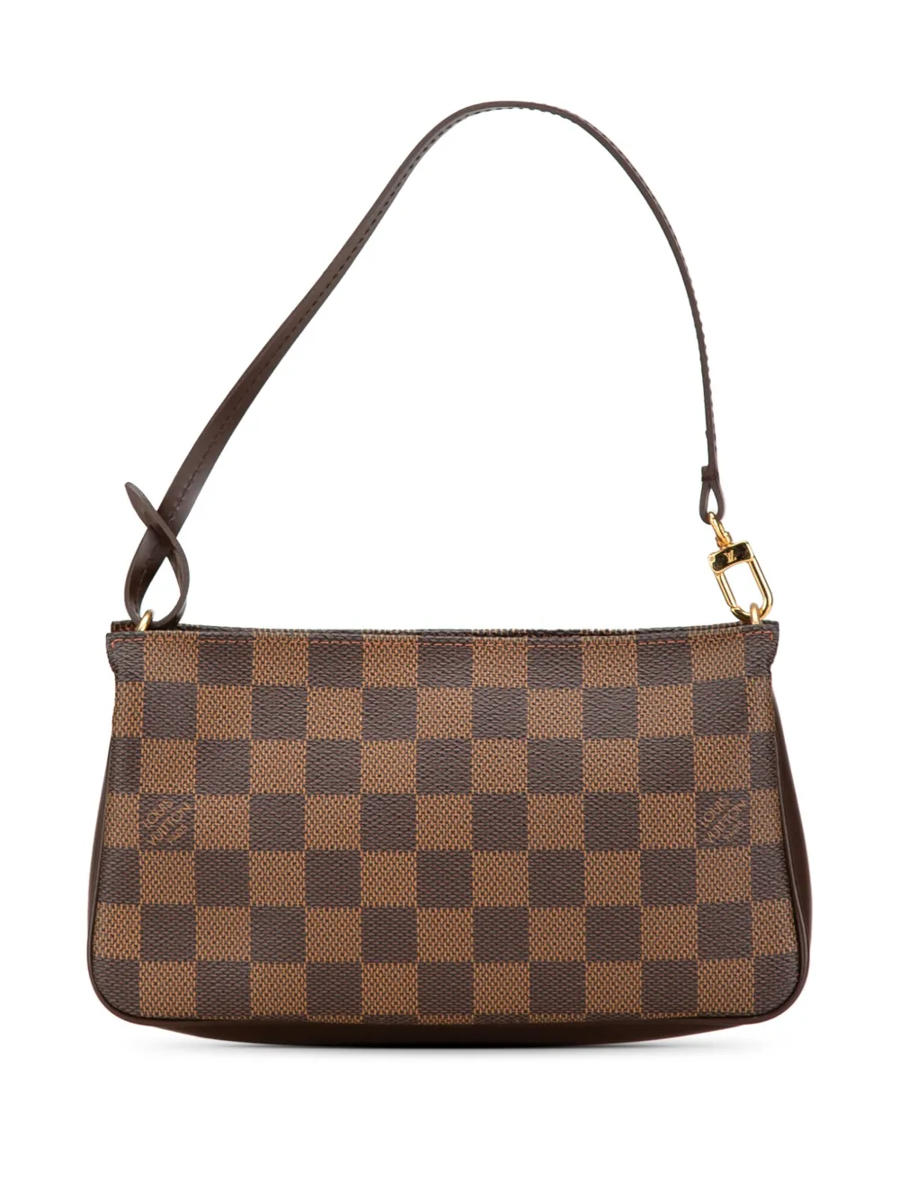 Louis Vuitton Pre-Owned 2004 ダミエ エベヌ ナボナ ショルダーバッグ - ブラウン Louis Vuitton Pre-Owned 2004 ダミエ エベヌ ナボナ ショルダーバッグ - ブラウン