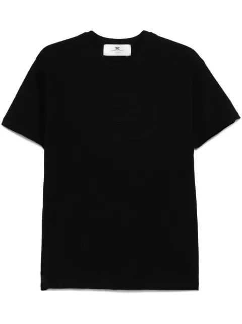 Elisabetta Franchi logo-embossed T-shirt