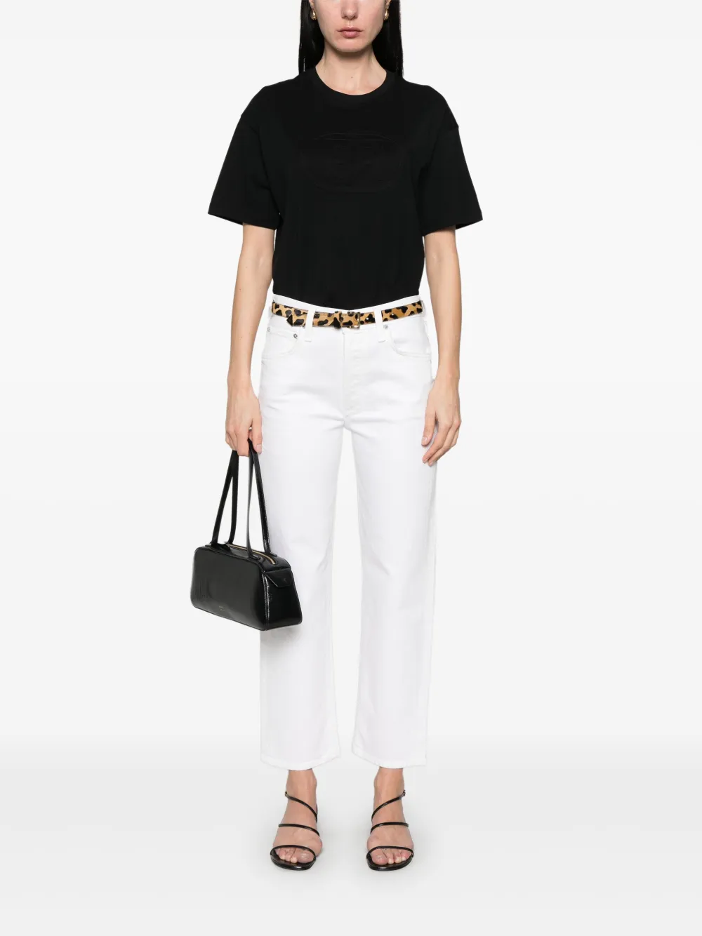 Elisabetta Franchi playera con logo en relieve | Playeras y jerséis | Image 2