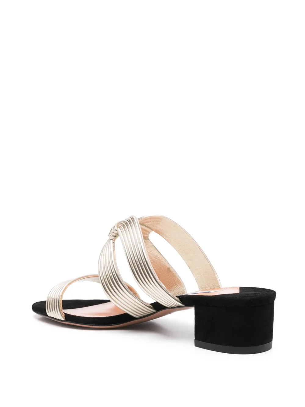 Aquazzura 40 mm Essencia sandalen Goud