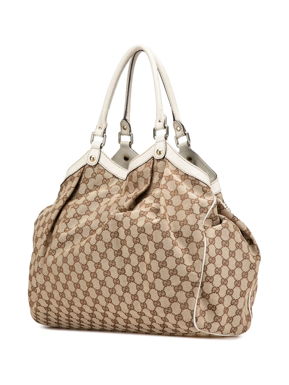 Gucci Pre-Owned 2000-2015 GG Canvas Sukey tote bag - Bruin