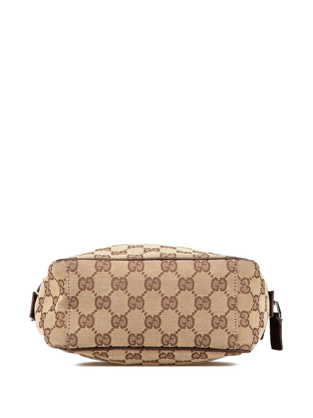 Pre-owned Gucci 2000-2015 Gg Canvas Crossbody Bag In Brown