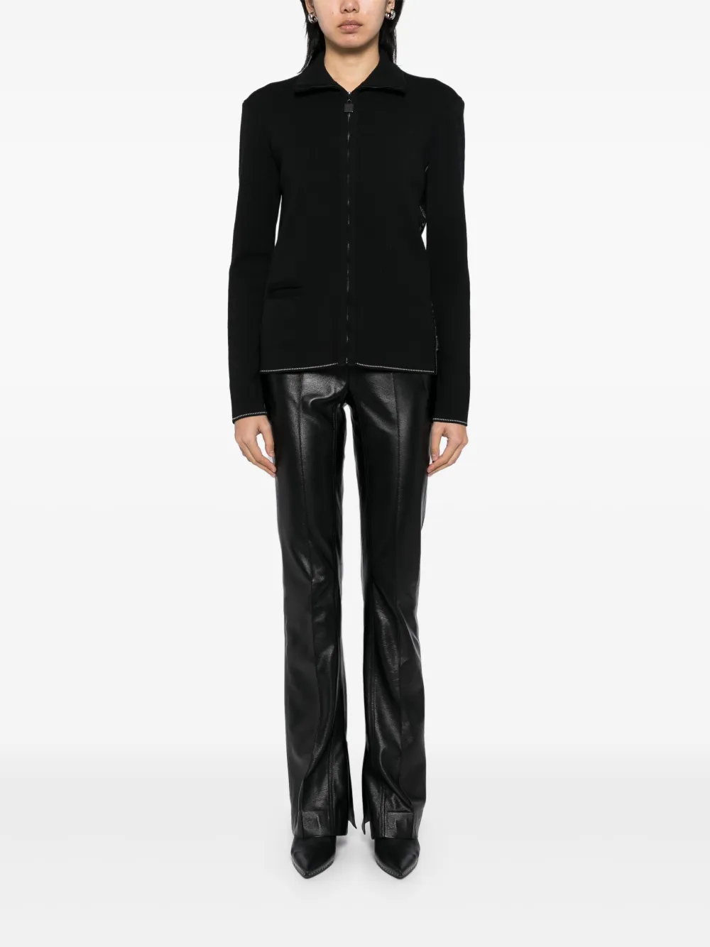CHANEL Pre-Owned chamarra con cierre 2003 | Image 2