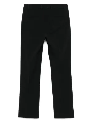 パンツ INCOTEX Women Straight Pants 173868D6584 990 BLACK Incotex Pants for Women - Shop on FARFETCH