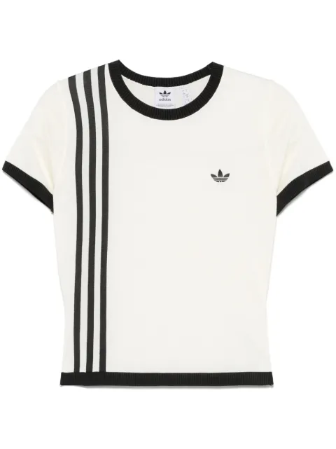 adidas knitted 3-stripes T-shirt