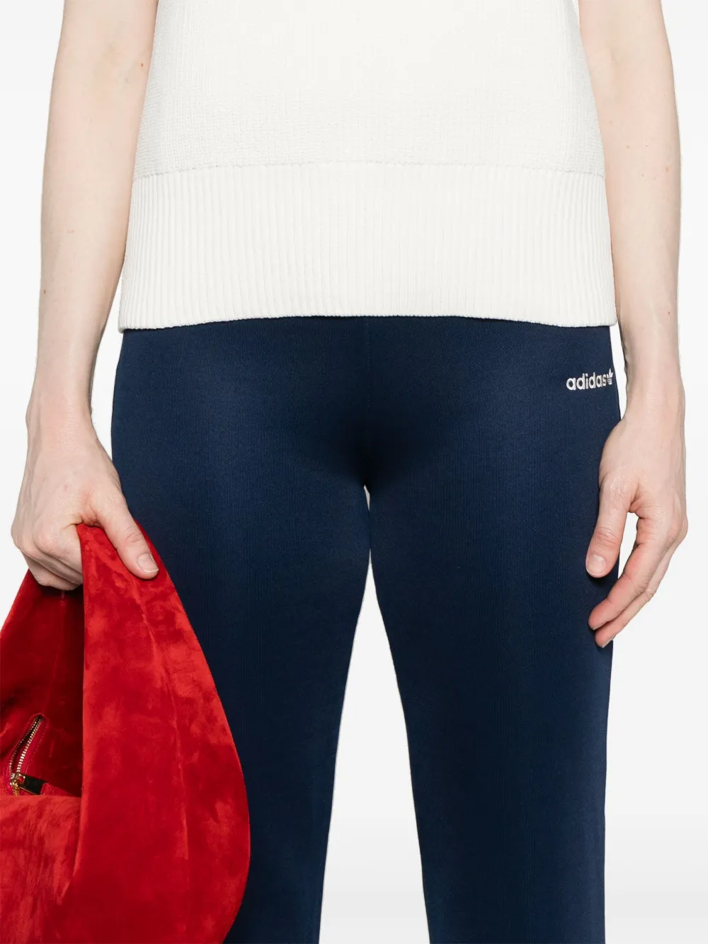 ADIDAS ORIGINALS FLARED TRACK PANTS