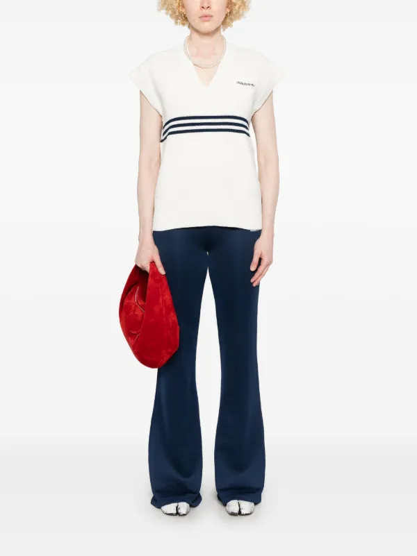 Adidas Flared Track Pants | Blue | FARFETCH