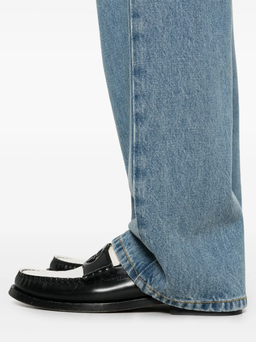 Gucci Slim-fit jeans Blauw