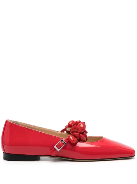MACH & MACH Puffy Heart ballet flats