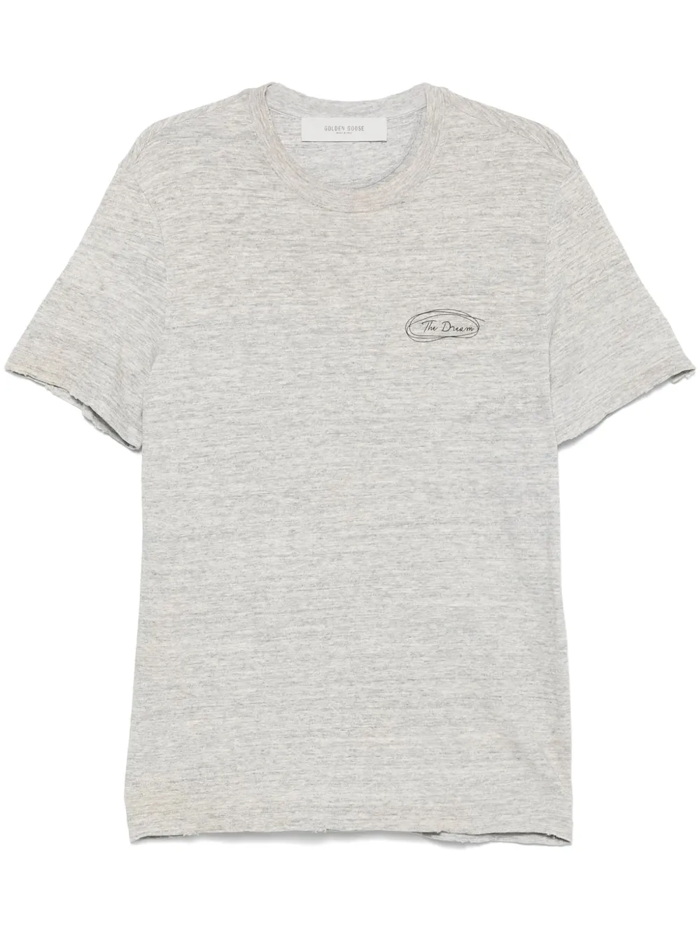handwriting-print T-shirt