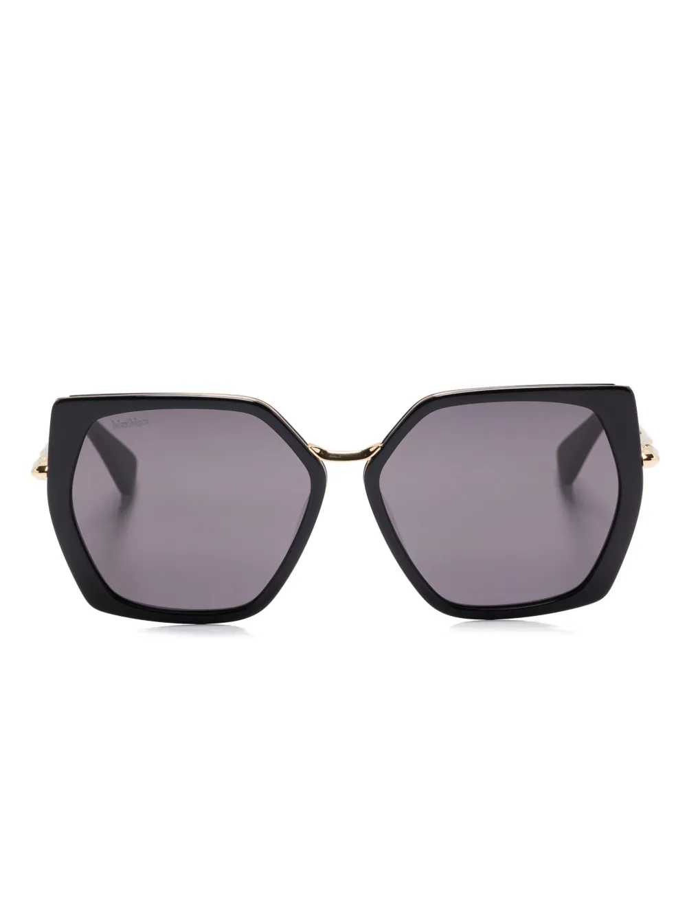 Max Mara oversize square-frame sunglasses | Black | Image 1