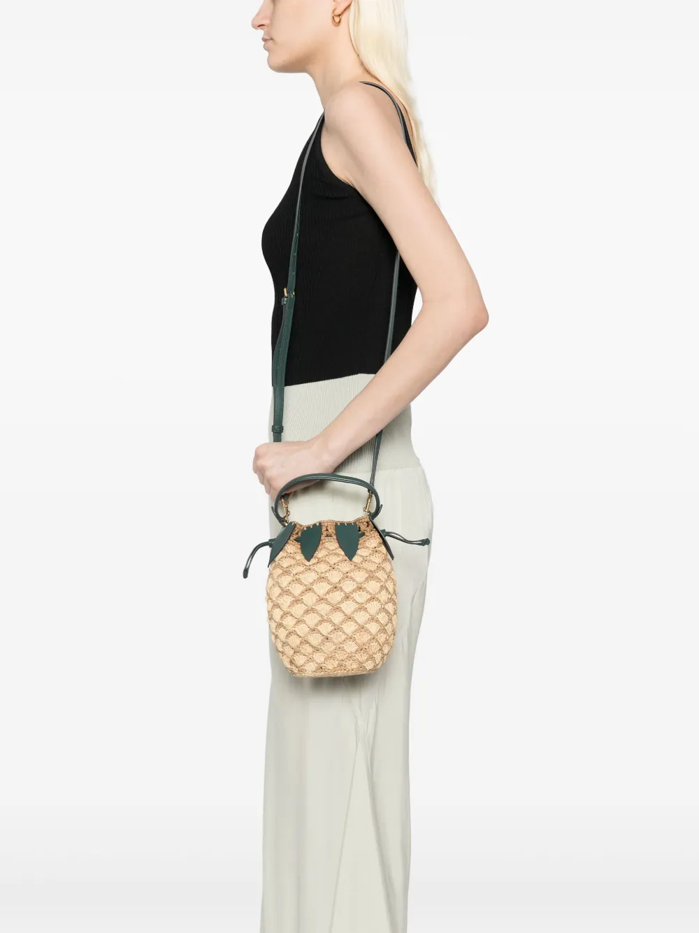 Anya Hindmarch Pineapple buckle bag | Messenger & Crossbody Bags | Image 2