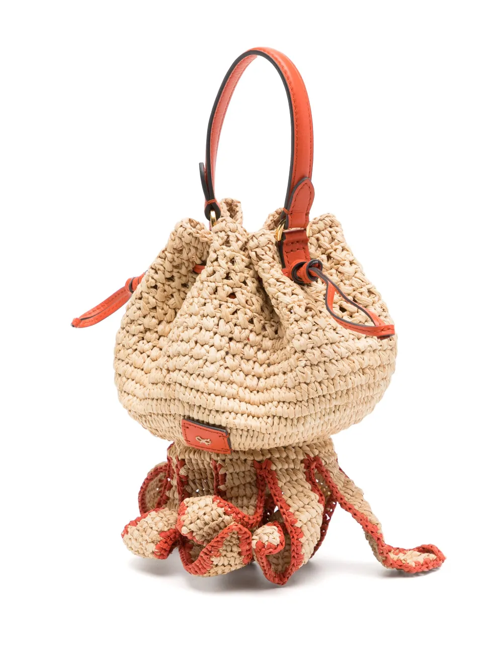 Anya Hindmarch Octopus crossbodytas Beige
