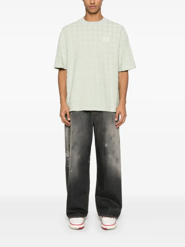 Amiri MA クアッドタオルTシャツ Amiri Ma Quad Toweling Oversized T-Shirt | Saks Fifth Avenue