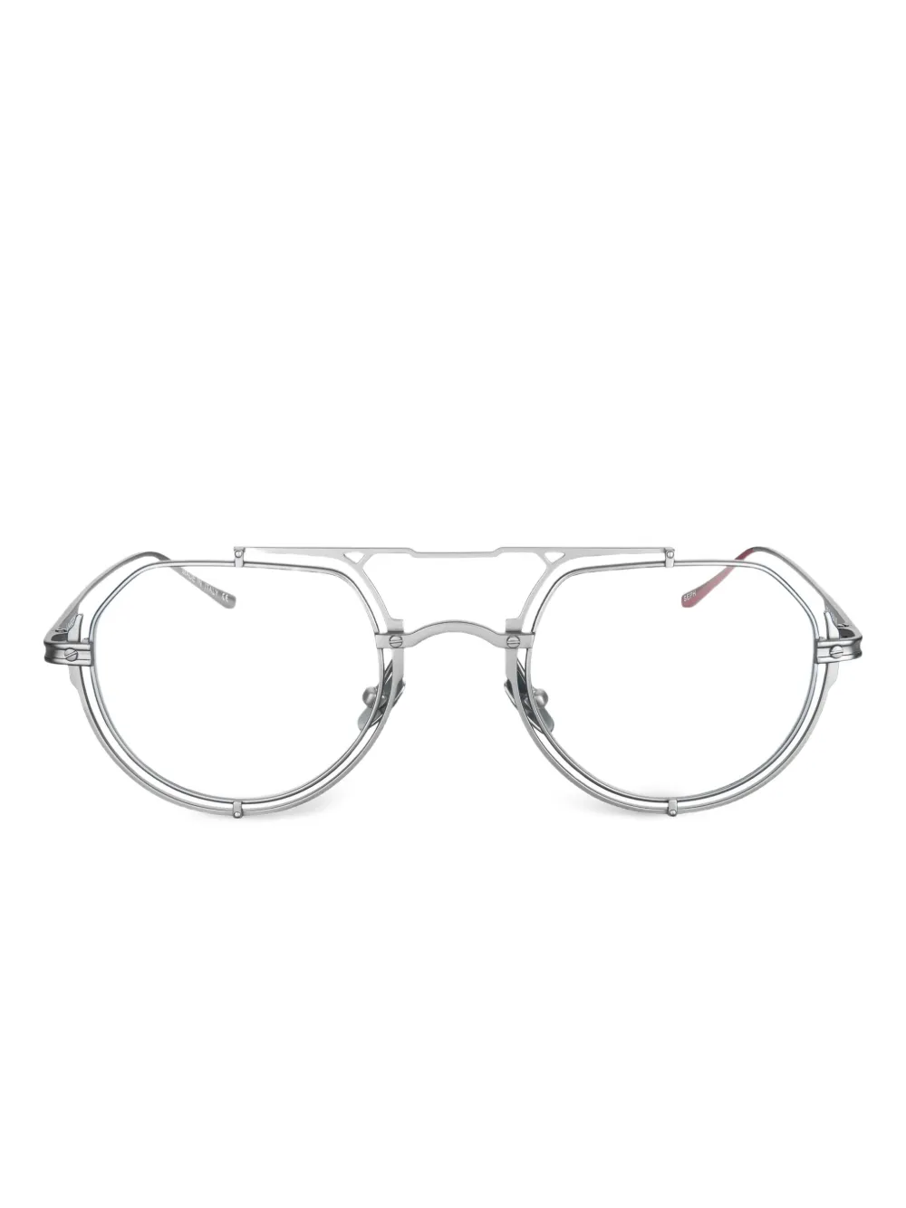 Vysen Eyewear lunettes de vue Seph à monture double | gris | Image 1